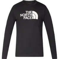 The North Face - Evolution Half Dome Long Sleeve - Camiseta de manga larga size S, negro