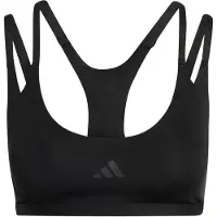 Adidas Sujetador deportivo 'OPT STRP LS BRA' negro
