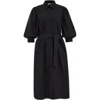 We fashion Vestido camisero negro