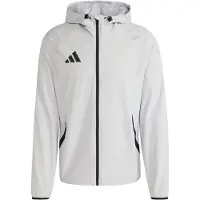 Adidas Chaqueta deportiva 'Tiro Travel' gris claro / negro