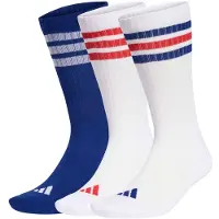 Adidas Calcetines 'Ess' azul real / rojo / blanco