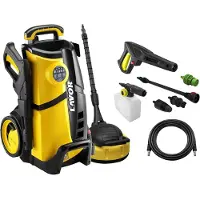 Lavor LVR4 150 DIGIT, vertical, eléctrico, 8 metros, negro, amarillo, aluminio, 480 litros por hora