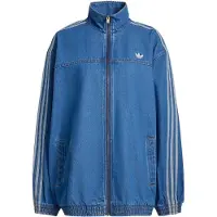 Adidas Cazadora vaquera FIREBIRD ADILENIUM TRACK TOP DENIM mujer - Marino - EU M