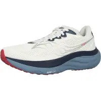 Saucony - Zapatillas de running - Ride 19 Ivory/Storm - Talla 44.5 - Blanco