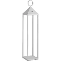 ROSSINI ILLUMINAZIONE PICNIC: Lámpara de mesa LED portátil, 2,2 W, IP54, 2700 K, CRI85, 67 cm – Blanca – Rossini Group – Diseño en aluminio fundido
