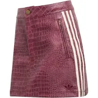 Adidas Faldas cortas PLEATHER MINI SKIRT mujer - Rojo - FR 38