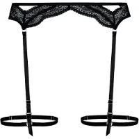 Hunkemoller Ligueros 'Isabelle' negro