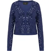 Faina Cárdigan 'Festive' navy