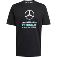 Adidas adidasCAMISETA ESTAMPADA MERCEDES - AMG PETRONAS FORMULA 1 TEAM DNA M Black / Semi Mint Rush Hombre