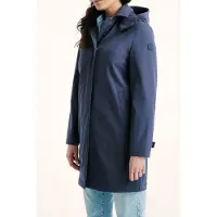 JOTT Corinthe Coat Navy Talla: XS | Abrigos Tipo Trench Outlet | Mujer | Azul