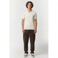 French Connection Polo Trophy Short Sleeve Formal Ecru Talla: L | Polos Outlet | Hombre | Marrón