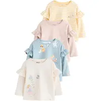 Next Camiseta beige claro / azul claro / amarillo / lila