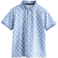 Ted Baker Camiseta azul ahumado / azul paloma / azul pastel / blanco