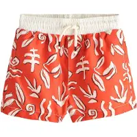 Next Bermudas rojo / offwhite