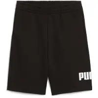 Puma Pantalón 'ESS' negro / blanco