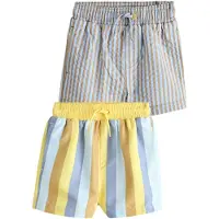 Next Bermudas azul paloma / miel / amarillo claro / gris
