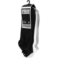 Urban Classics Calcetines gris / negro / blanco