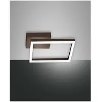 FABAS LUCE Lámpara de techo LED moderna BARD, 22W, color Corten, modelo 3394-21-361, marca