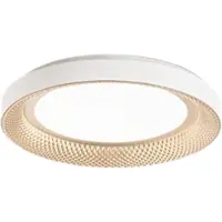 Perenz Lámpara de techo LED HIVE, con estructura de metal en color dorado mate, 40W, diámetro 50cm