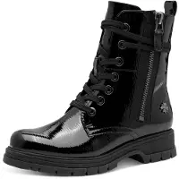 Marco Tozzi Botines con cordones negro