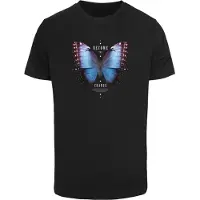 Mister tee Camiseta 'Become the Change' mezcla de colores / negro