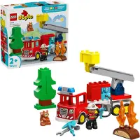 LEGO Camión de Bomberos con Manguera y Bomberos