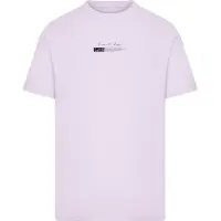 Mister tee Camiseta 'Become the Change' lila claro / mezcla de colores