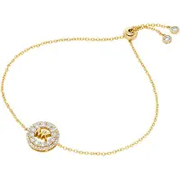Michael Kors Pulsera chapada en oro con circonitas cúbicas Kors MK MKC1828710