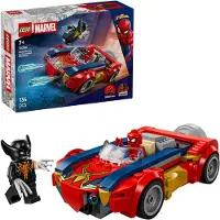 LEGO Coche de Spider-Man vs. Lobezno Venomizado