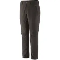 Patagonia - Terravia Trail Pants - Pantalones de trekking size 32 - Short, negro/gris