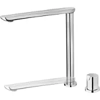 Teka GRIFO FO 985, Estándar, Acero inoxidable, Acero inoxidable, Válvulas de giro, Monomando, 3/8"