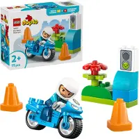 LEGO Moto de Policía Azul