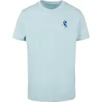 Mister tee Camiseta 'A S Club' azul / azul claro / verde / naranja
