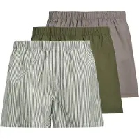 Jack & Jones Calzoncillo boxer 'Milano' taupe / oliva / verde oscuro
