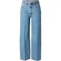 Levi's Vaquero 'Ribcage Wide Leg Belted Jeans' azul denim
