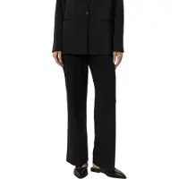 Comma Pantalón de pinzas negro