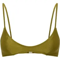 LASCANA Top de bikini 'Mix-Kini' oliva