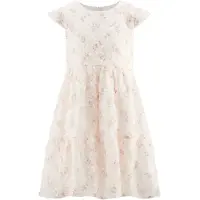 Happy girls Vestido crema / lila pastel