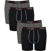 Sloggi Calzoncillo boxer 'Start' negro / blanco