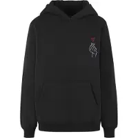Miss Tee Sudadera rojo / negro / blanco