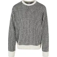 Urban Classics Oversized Two Tone Sweater Whitesand/black Talla: XXL | Jerséis Outlet | Hombre | Blanco
