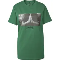 Mister tee Camiseta gris / verde / negro