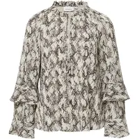 Comma Blouses Grey/black Talla: 36 | Manga Larga Outlet | Mujer | Gris