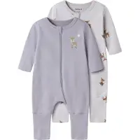 Name it Pijama entero/body beige / marrón / lila / lavanda