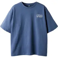 Name it Camiseta 'NKMBleze' zafiro / caqui / rojo cereza / blanco