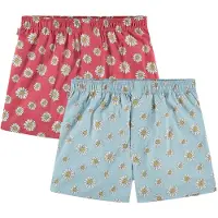 Pockies Calzoncillo boxer azul claro / amarillo / rojo claro / blanco