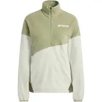 Adidas - Women's MT ClimaWarm Fleece Anorak - Jerséis de forro polar size S, beige