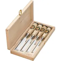 KIRSCHEN Juego De Formones Para Madera 114 Hk 4 Unidades