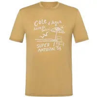 Super.natural - Cote D'Azur Tee - Camiseta de merino size XXL, beige