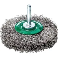 Lessmann Cepillo De Alambre Ondulado Circular Rof 50 Mm
